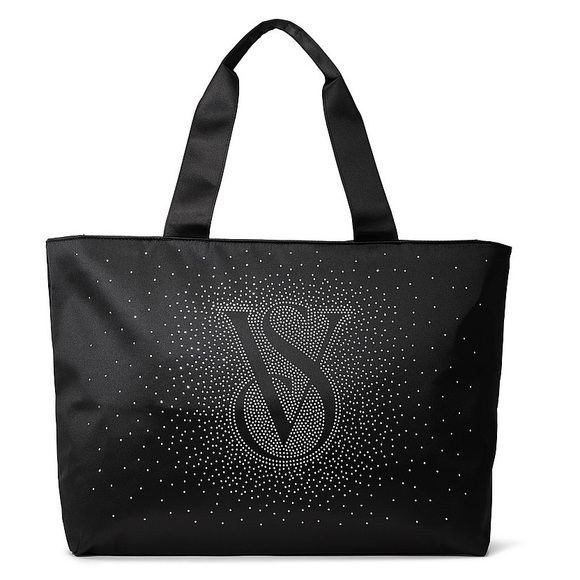 NWT~ VICTORIA'S SECRET Shine Tote Bag SIZE 23.5"x14" x7.5" - Picture 2 of 3
